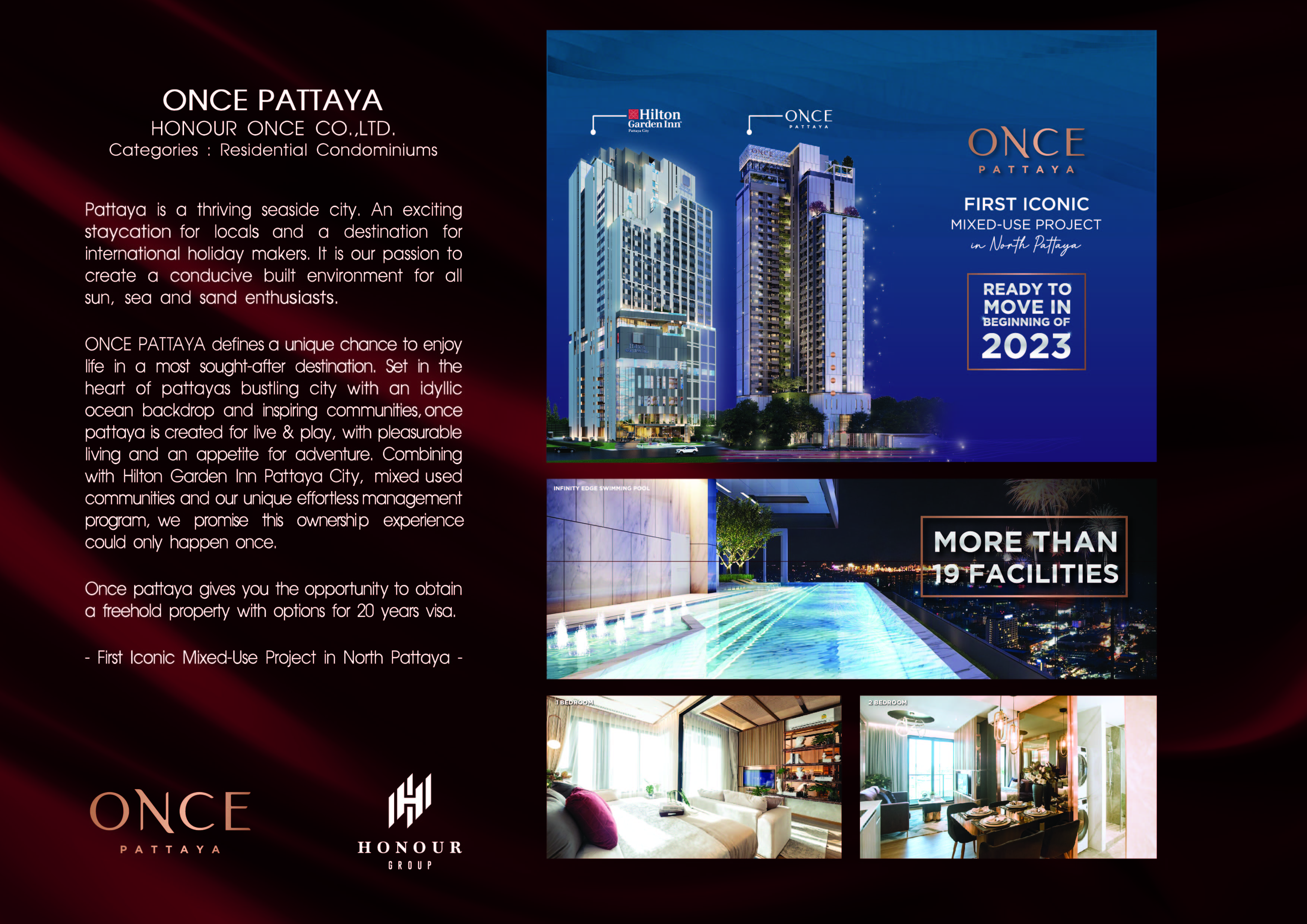 ONCE PATTAYA: FIABCI-Thai Prix D’Excellence Award 2022